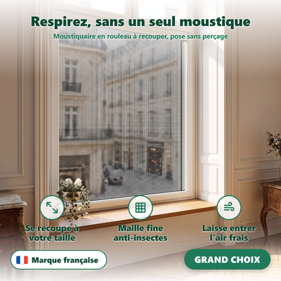 Moustiquaire en rouleau - vue en situation