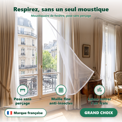 Moustiquaire de fenêtre - vue en situation