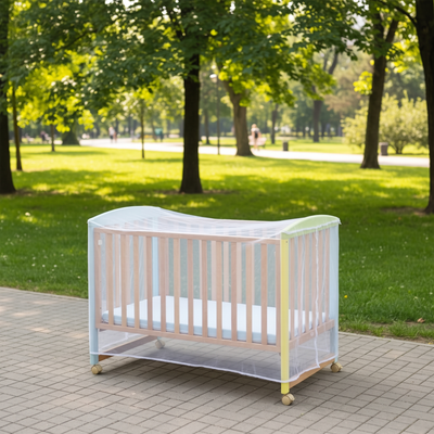 Moustiquaire lit bébé - maille fine anti-moustiques