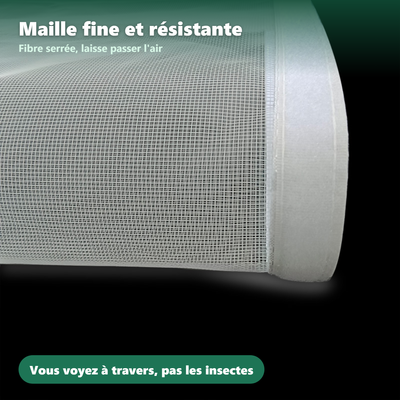 Moustiquaire de porte - coloris et dimensions disponibles
