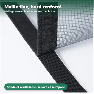 Moustiquaire de fenêtre - installation facile sans outil