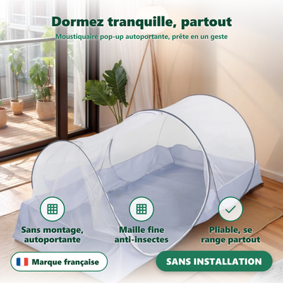Moustiquaire pop-up autoportante - vue en situation