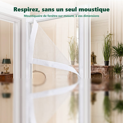 Moustiquaire de fenêtre - maille fine anti-moustiques