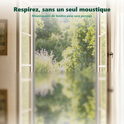 Moustiquaire fenetre en rouleau - vue en situation