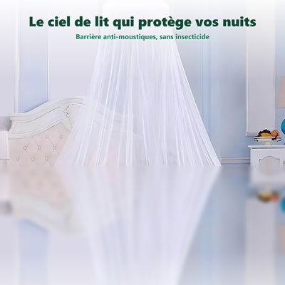 Moustiquaire ciel de lit - vue en situation
