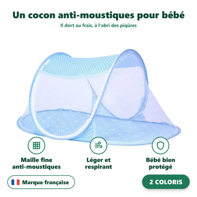 Moustiquaire bébé pop-up - maille fine anti-moustiques