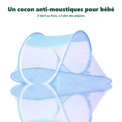 Moustiquaire bébé pop-up - maille fine anti-moustiques