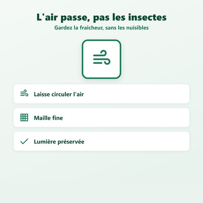 Moustiquaire de baie vitrée - coloris et dimensions disponibles