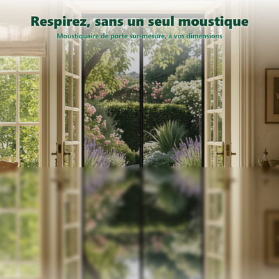 Moustiquaire de porte - vue en situation