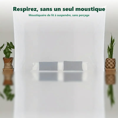 Moustiquaire de lit - vue en situation