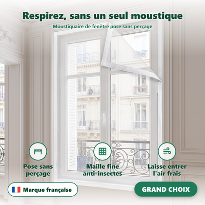 Moustiquaire de fenetre - vue en situation