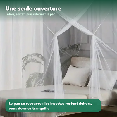 Moustiquaire de lit - coloris et dimensions disponibles