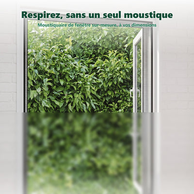 Moustiquaire de fenêtre - maille fine anti-moustiques