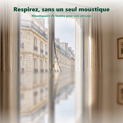 Moustiquaire de fenêtre - vue en situation