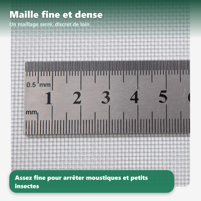 Rouleau de moustiquaire - installation facile sans outil