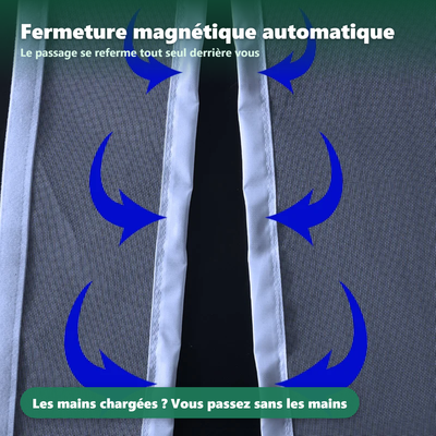 Moustiquaire de porte-fenêtre - installation facile sans outil