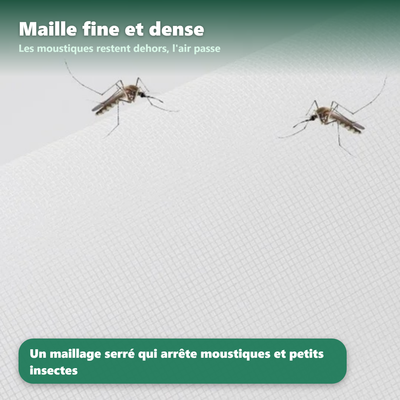 Moustiquaire de fenetre - installation facile sans outil