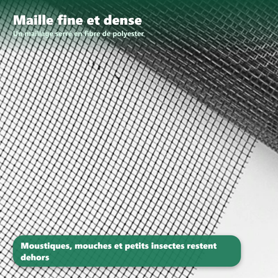 Moustiquaire de fenêtre - installation facile sans outil