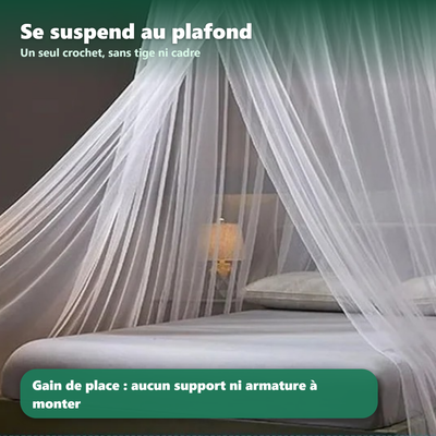 Moustiquaire ciel de lit - coloris et dimensions disponibles