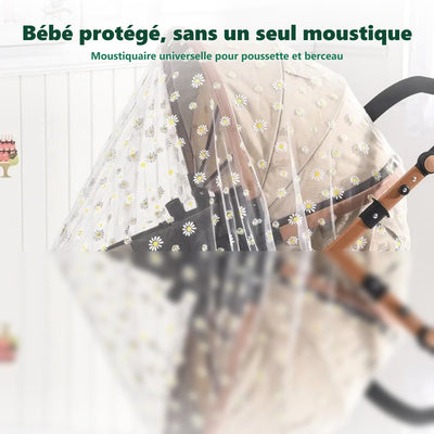 Moustiquaire pour poussette - vue en situation