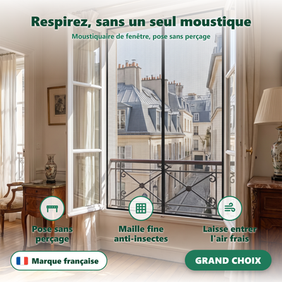 Moustiquaire de fenêtre - vue en situation