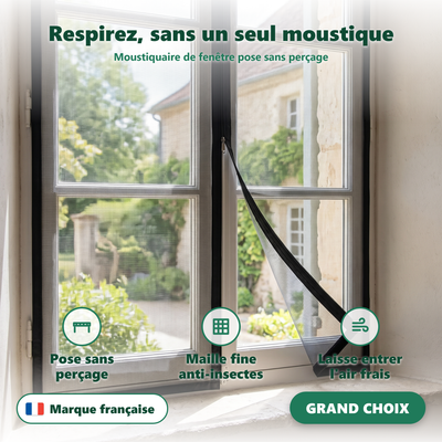 Moustiquaire de fenêtre - vue en situation