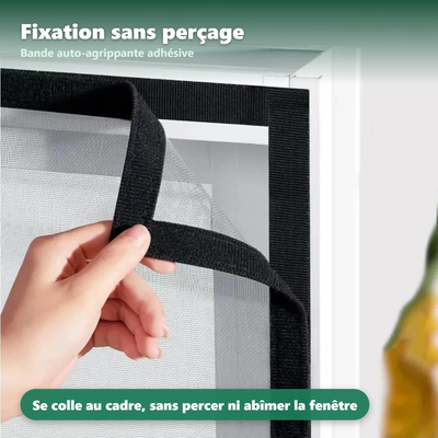 Moustiquaire de fenêtre - installation facile sans outil