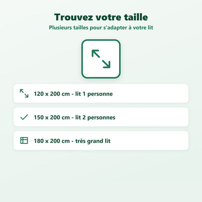 Tente moustiquaire pop-up - fixation par bande auto-agrippante