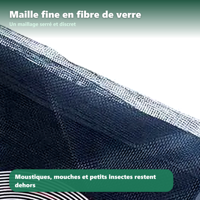 Moustiquaire de fenetre - installation facile sans outil