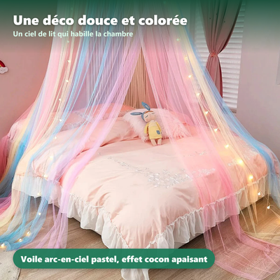 Ciel de lit moustiquaire bébé - coloris et dimensions disponibles