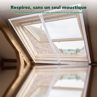Moustiquaire de fenêtre de toit - vue en situation
