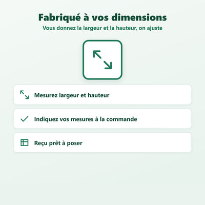 Moustiquaire de fenêtre - vue en situation