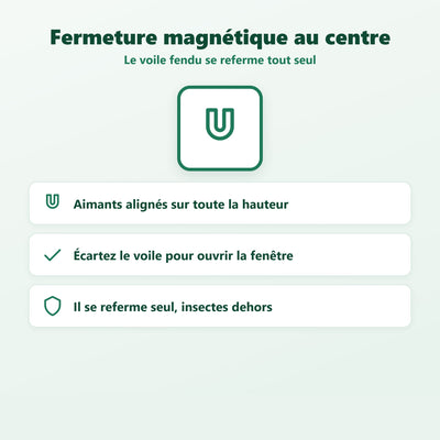 Moustiquaire de fenêtre - installation facile sans outil