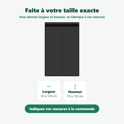 Moustiquaire fenêtre de toit - détail de la maille et des finitions