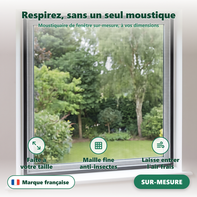 Moustiquaire de fenetre - vue en situation