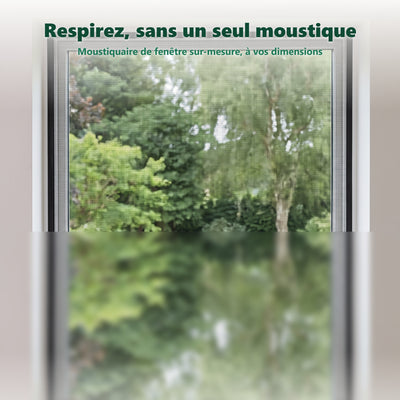 Moustiquaire de fenetre - vue en situation